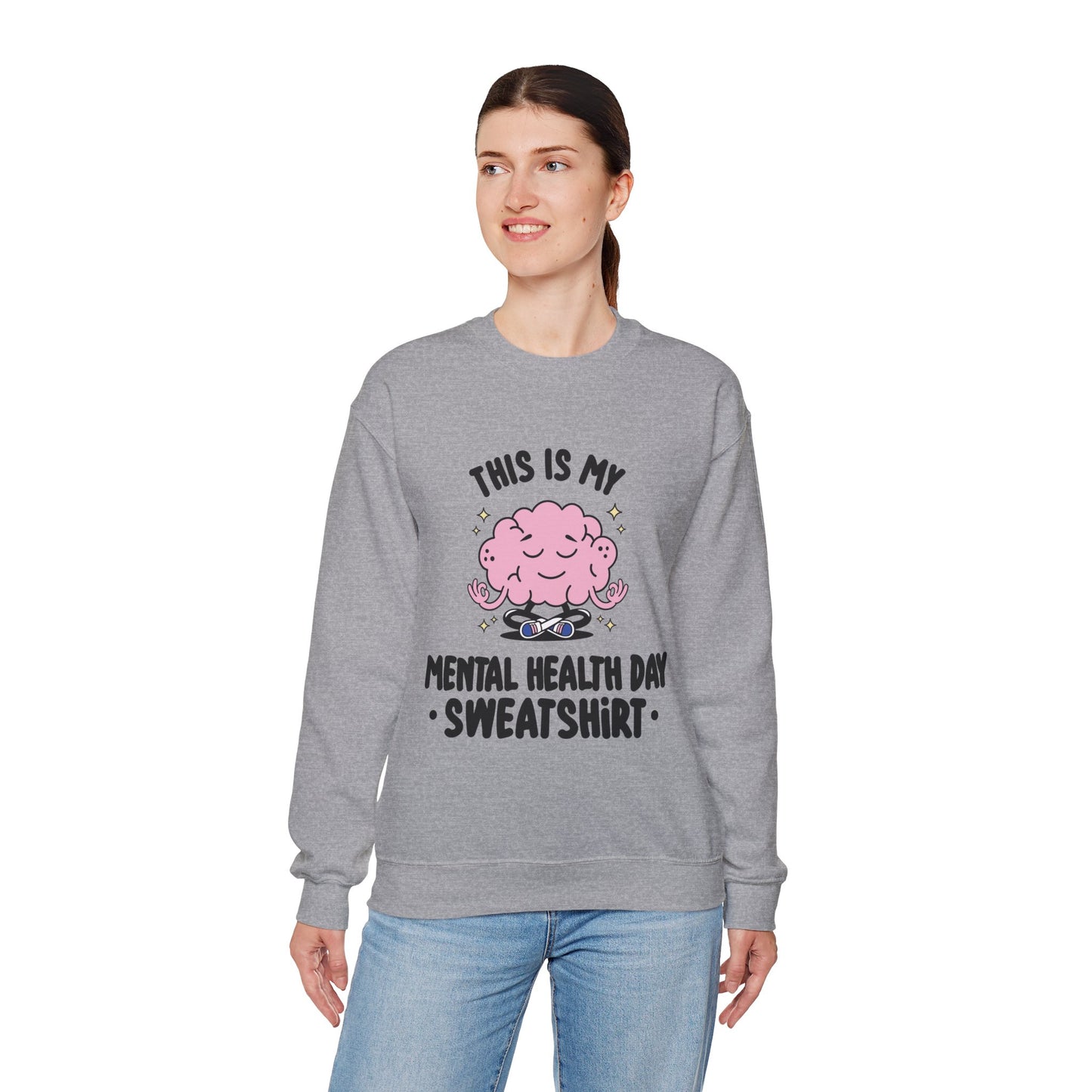 This Is My Mental Health Day Sweatshirt – Comfort Wear for Rest & Boundaries