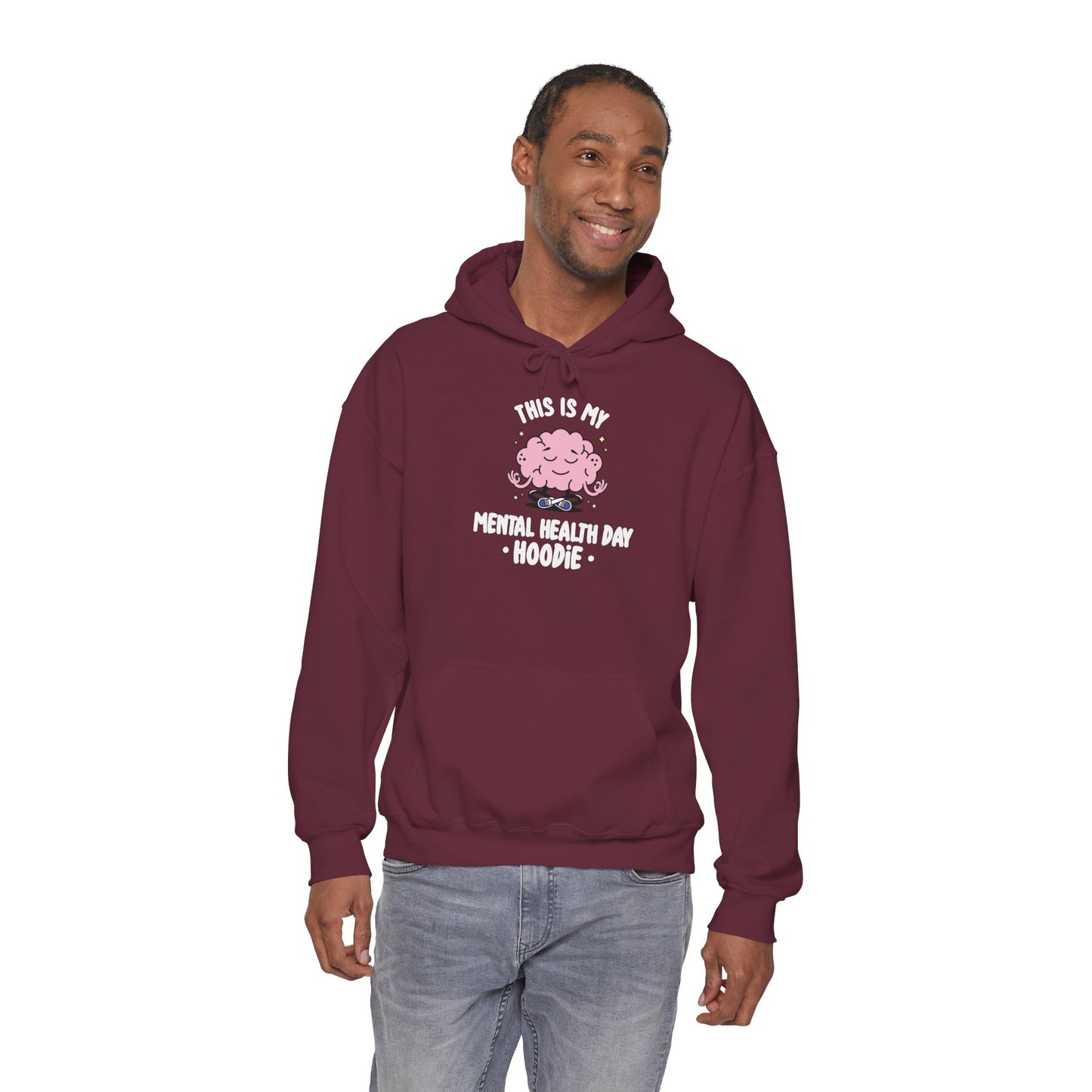 This Is My Mental Health Day Hoodie – Comfort Wear for Rest & Boundaries