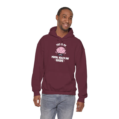 This Is My Mental Health Day Hoodie – Comfort Wear for Rest & Boundaries