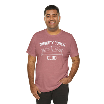 Therapy Couch Club - Unisex Jersey Short Sleeve Tee