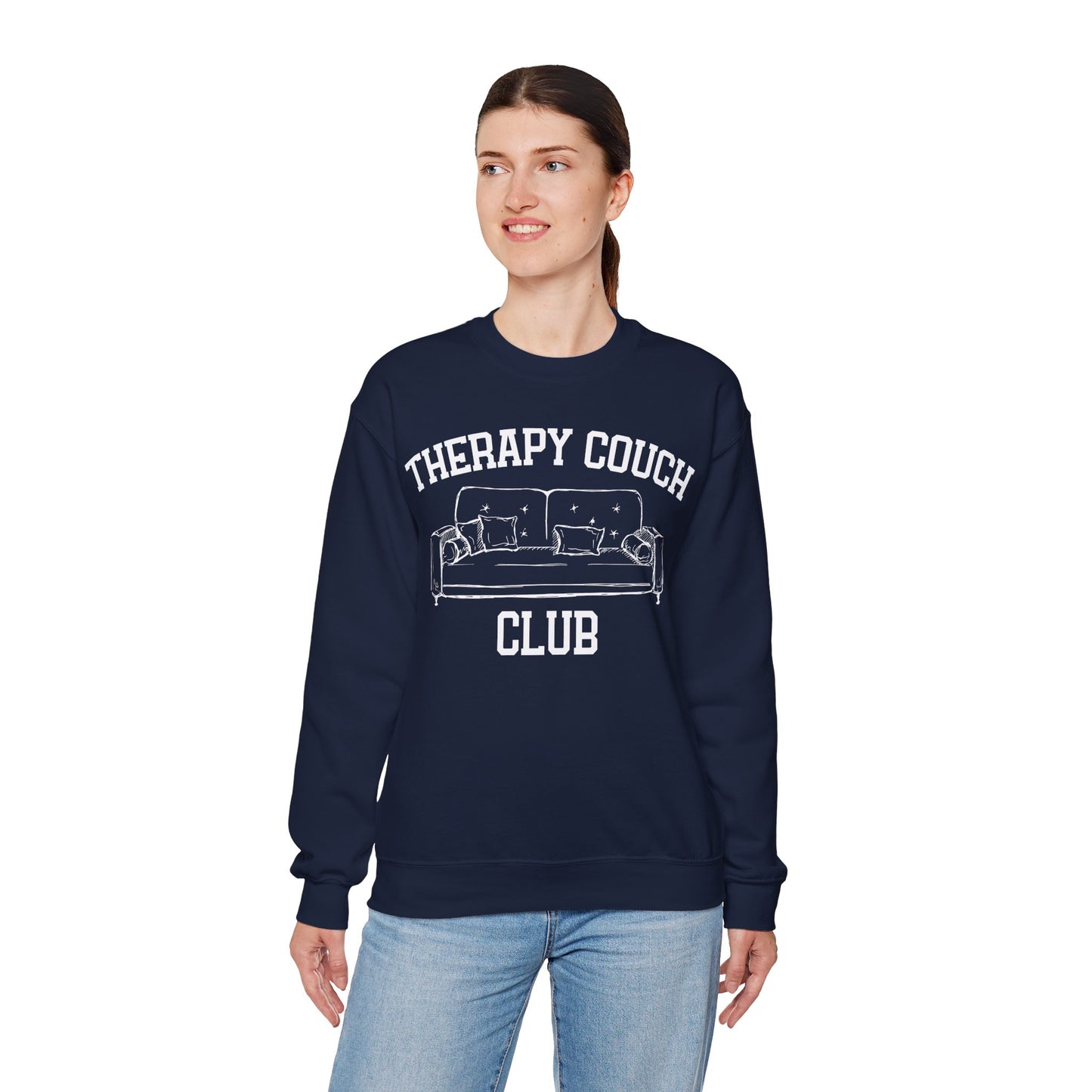 Therapy Couch Club - Unisex Crewneck Sweatshirt