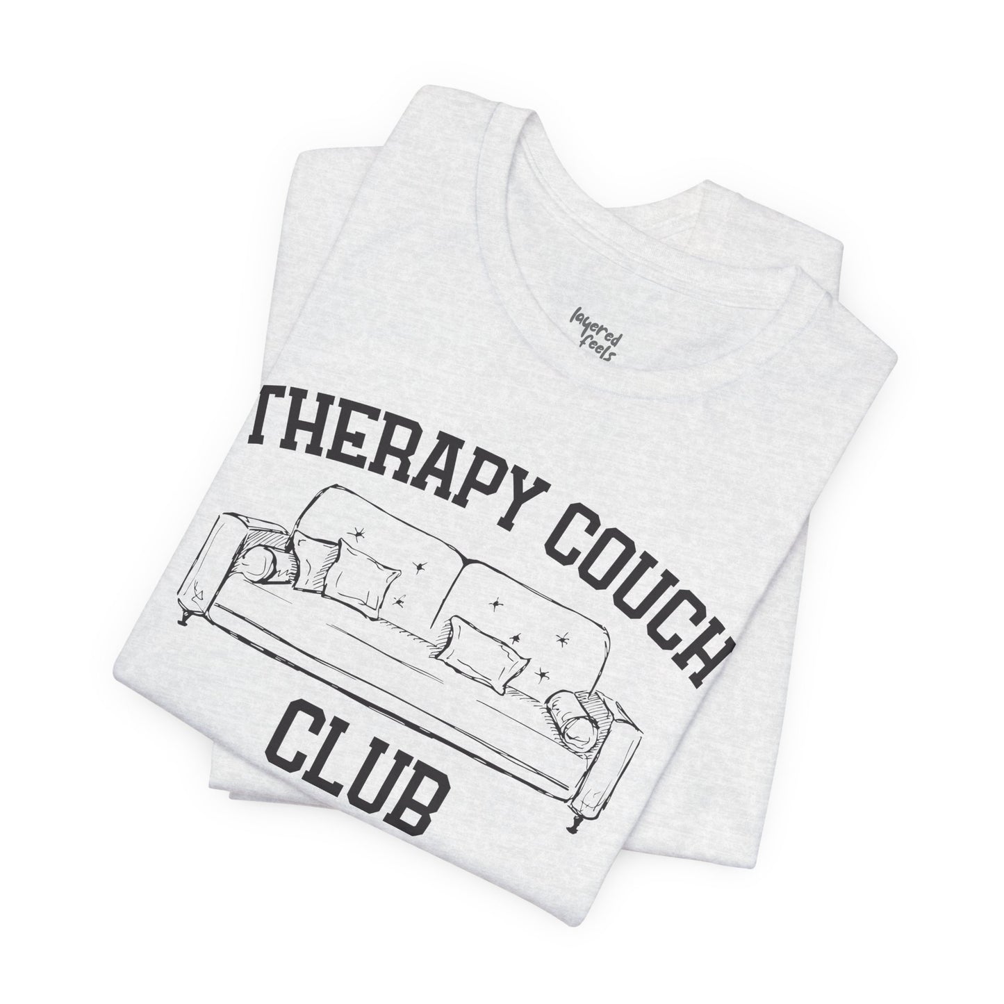 Therapy Couch Club - Unisex Jersey Short Sleeve Tee
