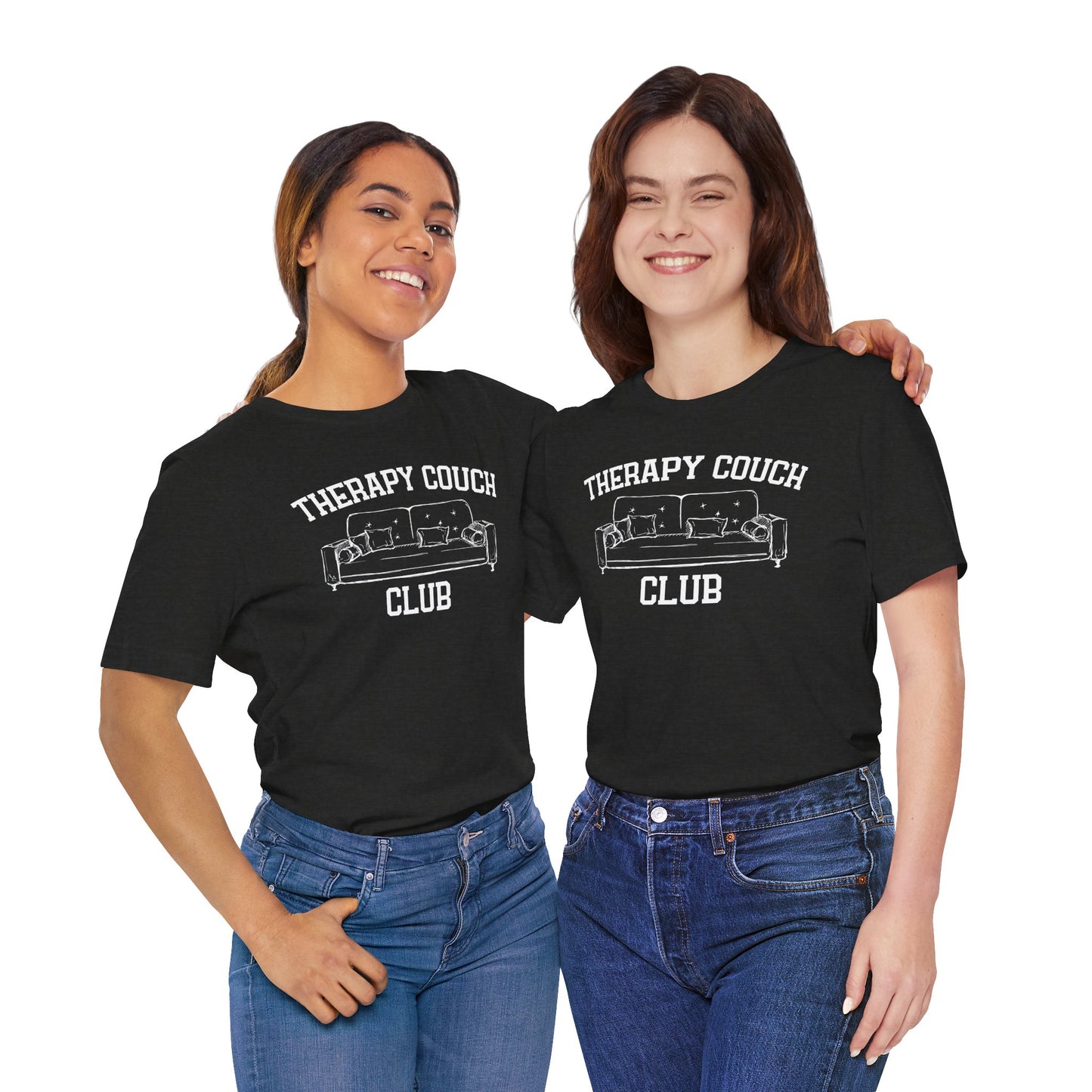 Therapy Couch Club - Unisex Jersey Short Sleeve Tee