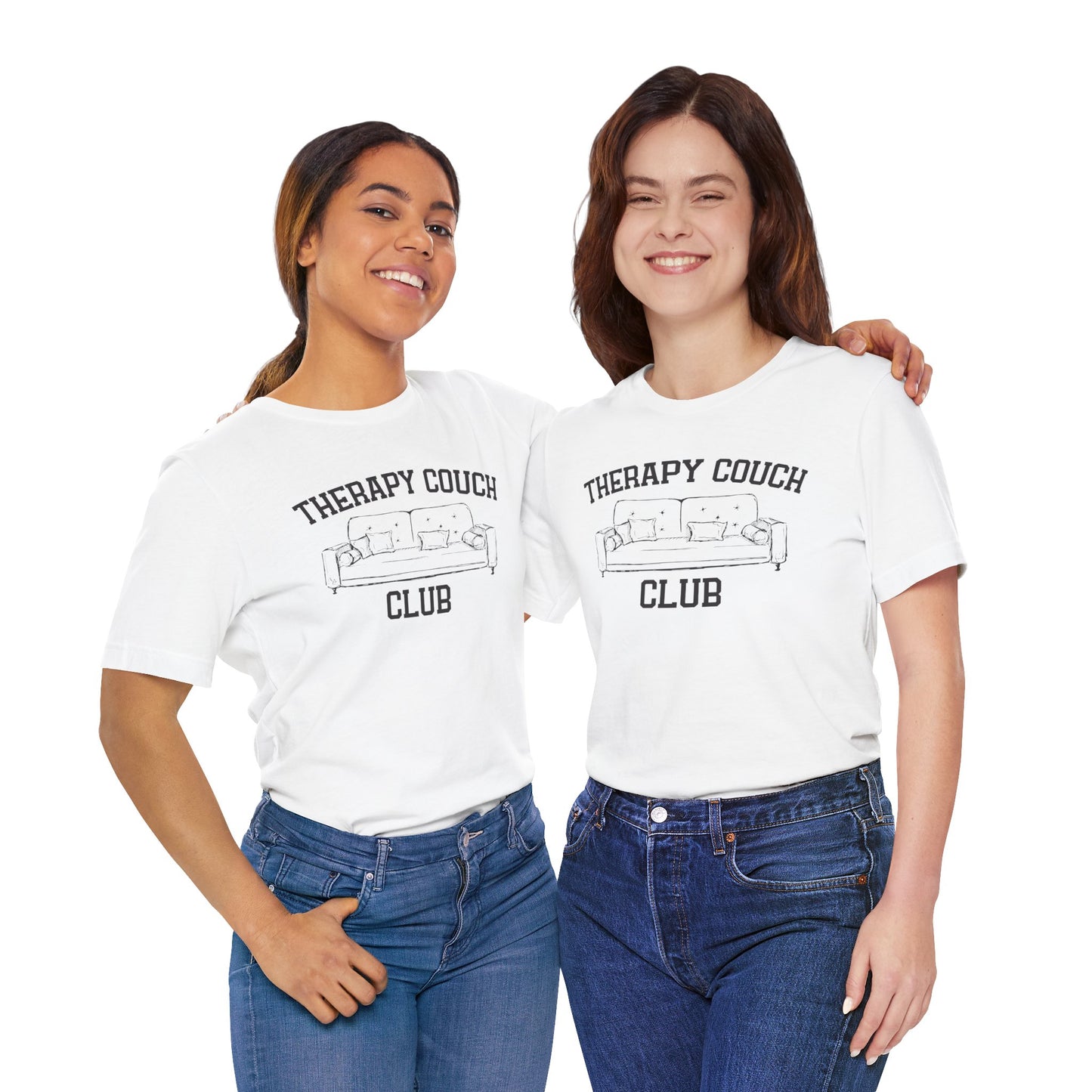 Therapy Couch Club - Unisex Jersey Short Sleeve Tee