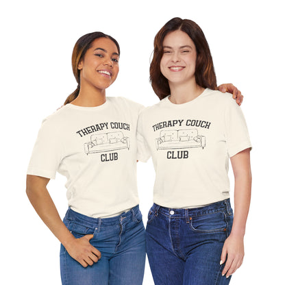 Therapy Couch Club - Unisex Jersey Short Sleeve Tee