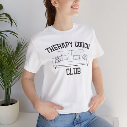 Therapy Couch Club - Unisex Jersey Short Sleeve Tee