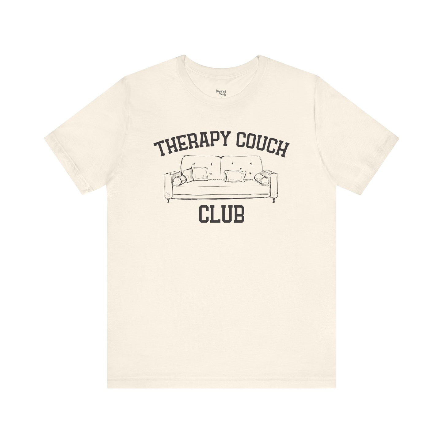 Therapy Couch Club - Unisex Jersey Short Sleeve Tee