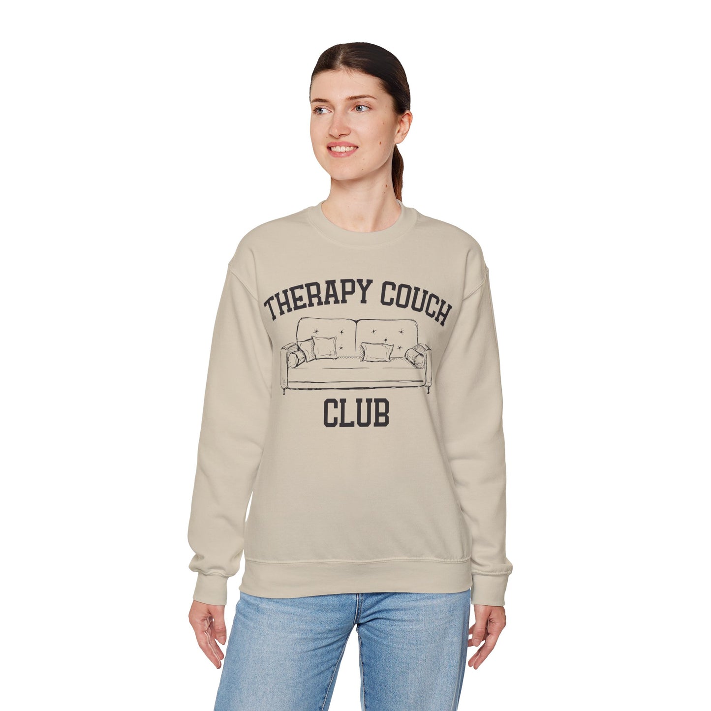 Therapy Couch Club - Unisex Crewneck Sweatshirt