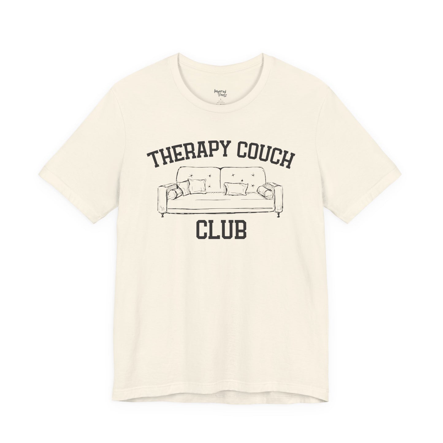 Therapy Couch Club - Unisex Jersey Short Sleeve Tee