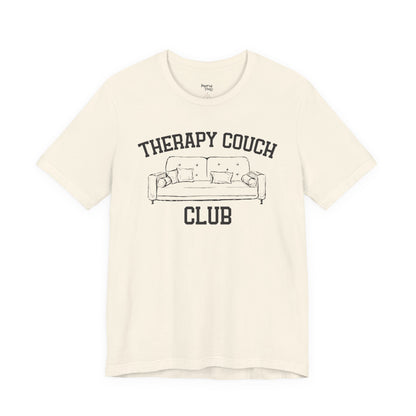 Therapy Couch Club - Unisex Jersey Short Sleeve Tee