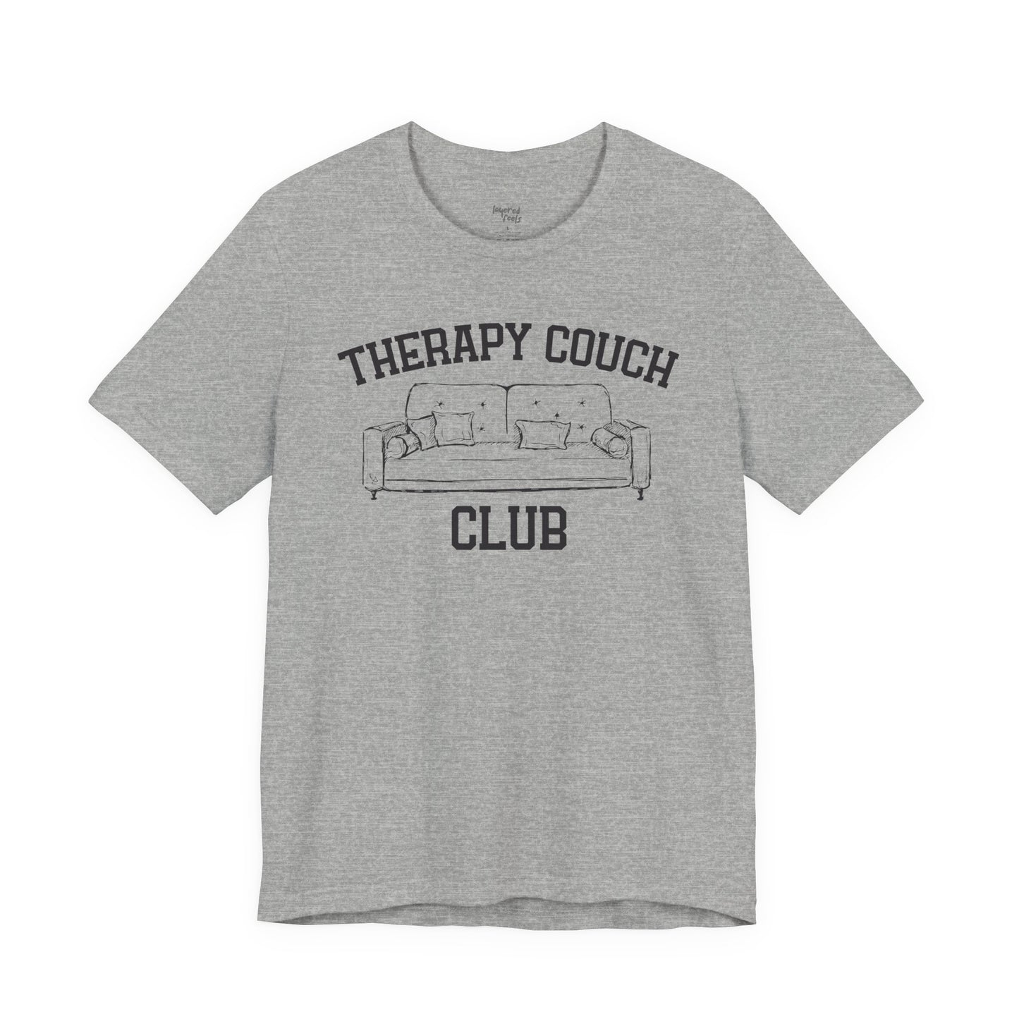 Therapy Couch Club - Unisex Jersey Short Sleeve Tee
