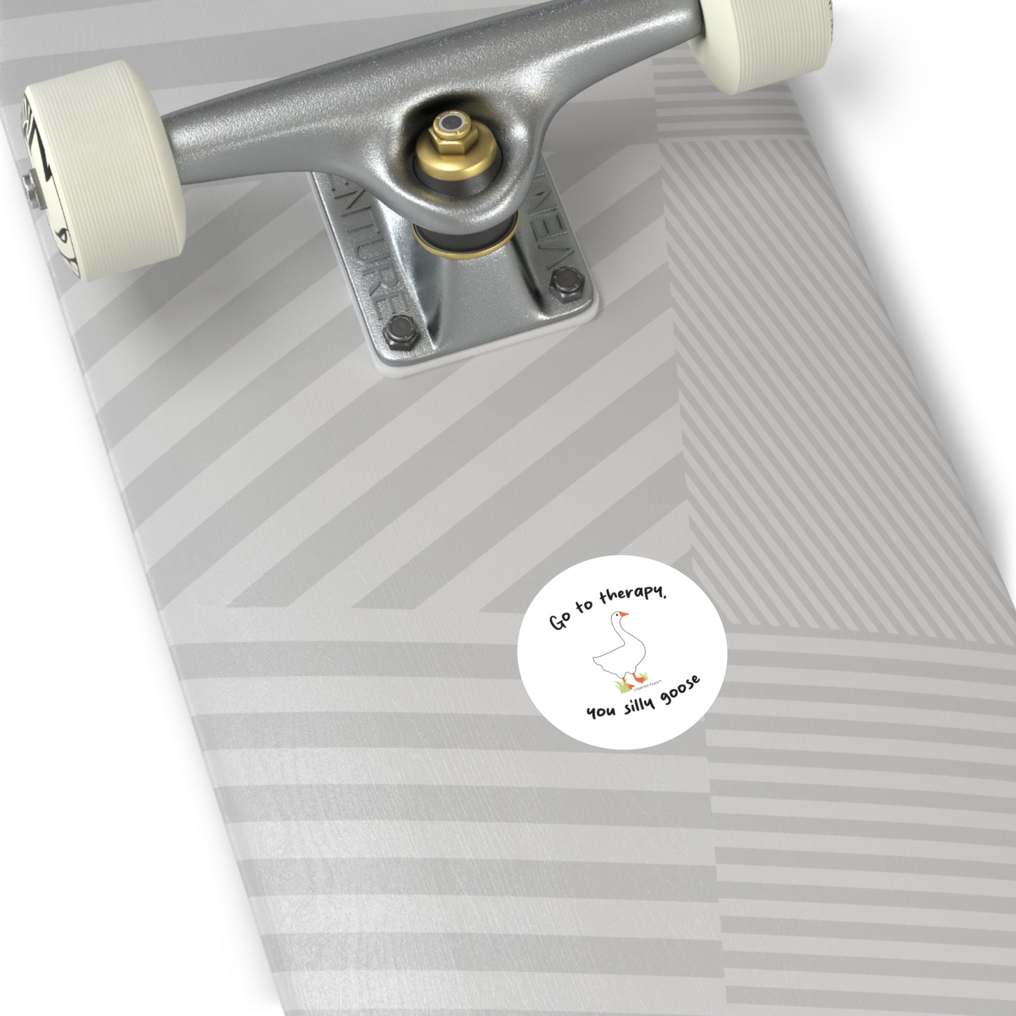 Go to Therapy, You Silly Goose - 2x2 Round Sticker