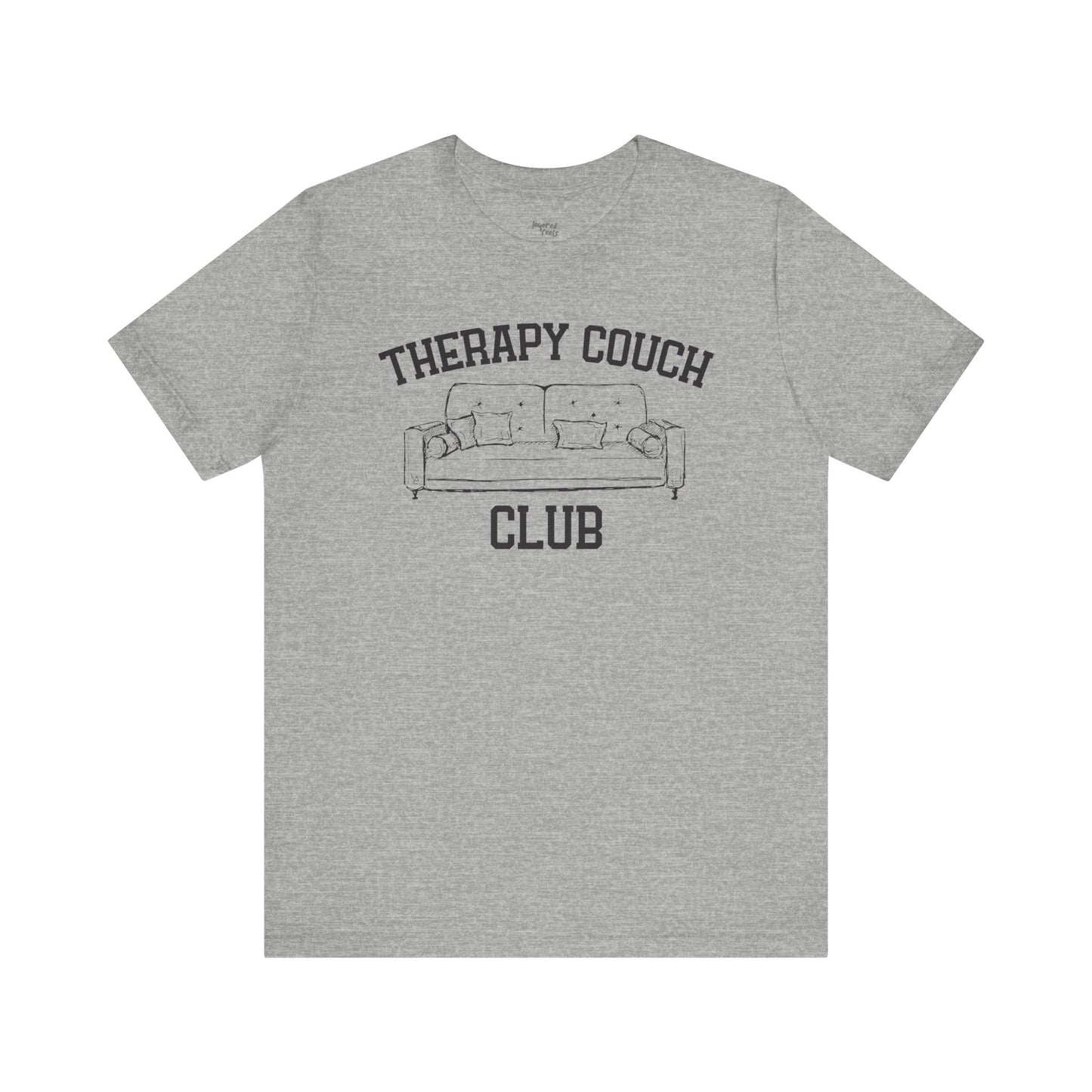 Therapy Couch Club - Unisex Jersey Short Sleeve Tee