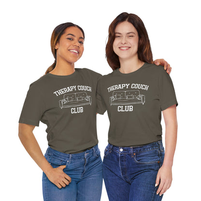 Therapy Couch Club - Unisex Jersey Short Sleeve Tee