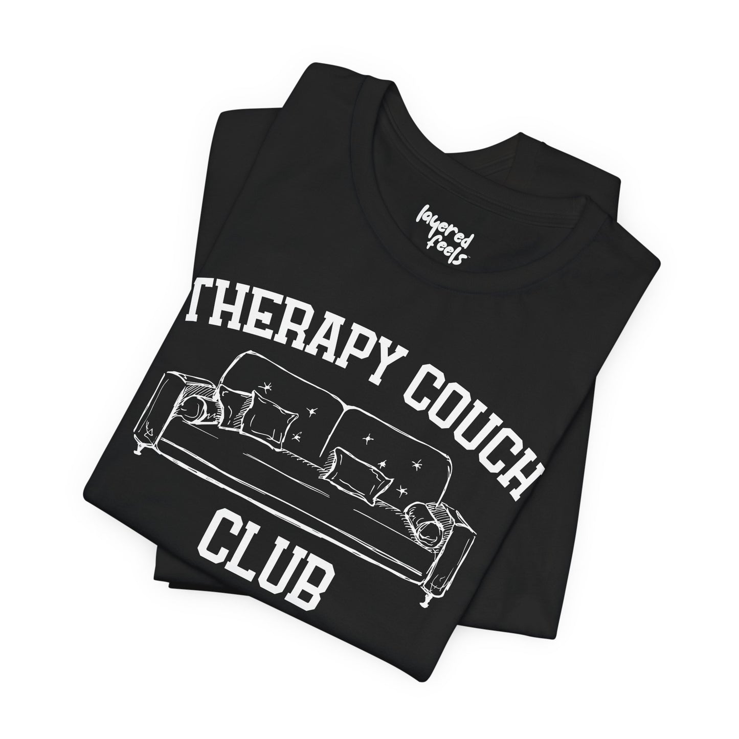 Therapy Couch Club - Unisex Jersey Short Sleeve Tee