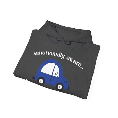 Emotionally Aware But Can't Parallel Park - Unisex Hoodie