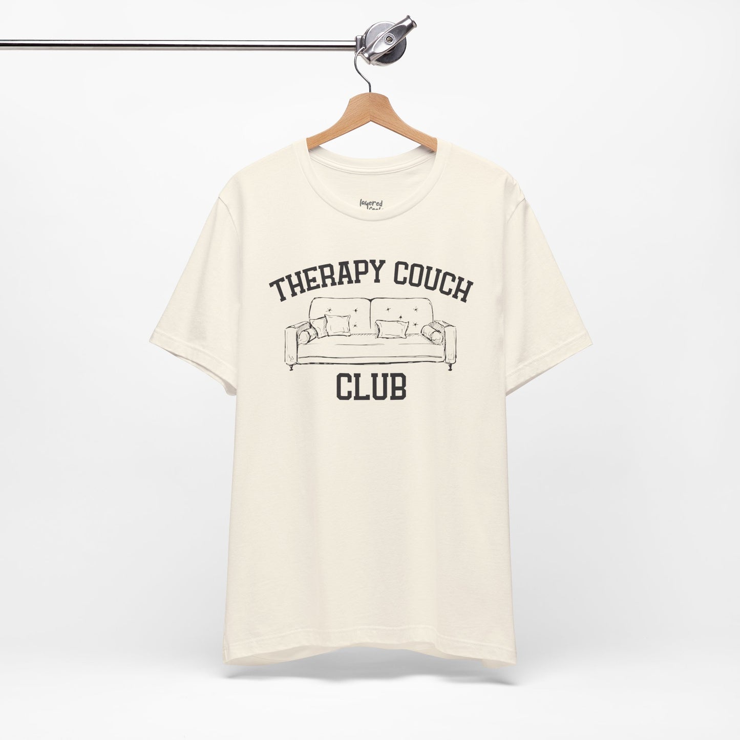 Therapy Couch Club - Unisex Jersey Short Sleeve Tee