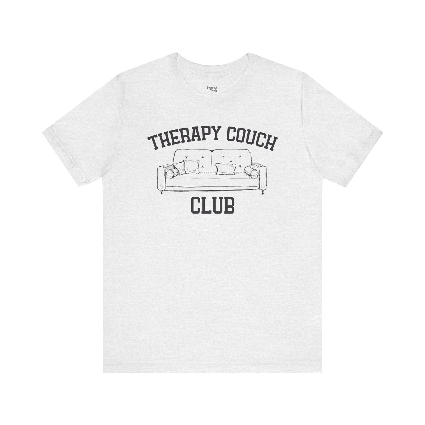 Therapy Couch Club - Unisex Jersey Short Sleeve Tee