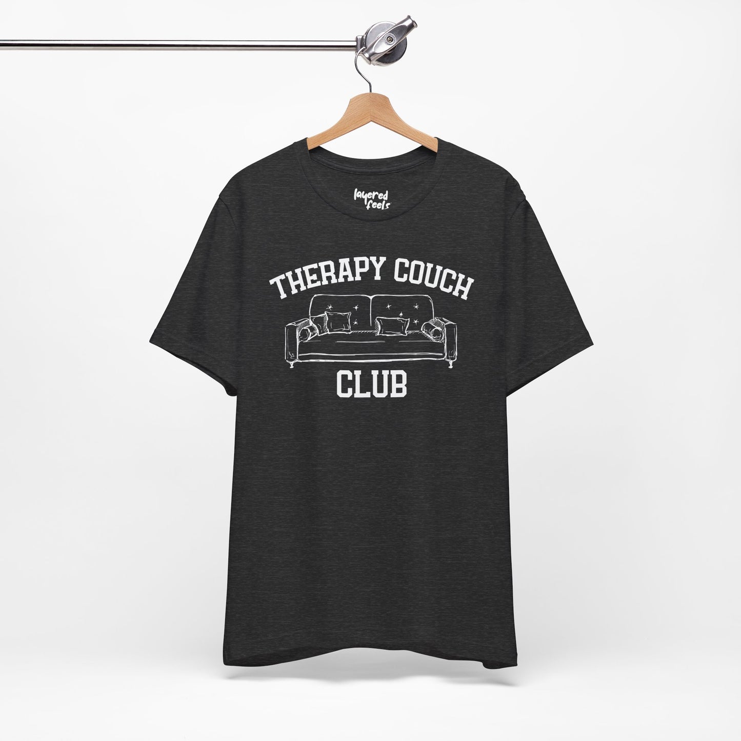 Therapy Couch Club - Unisex Jersey Short Sleeve Tee