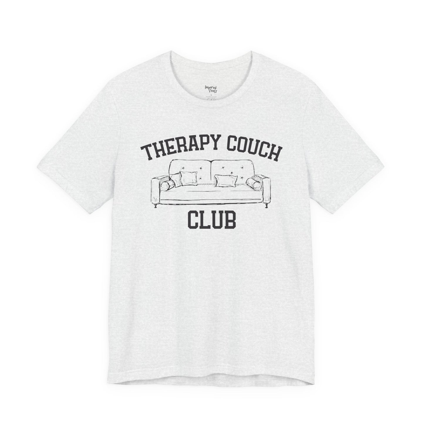 Therapy Couch Club - Unisex Jersey Short Sleeve Tee