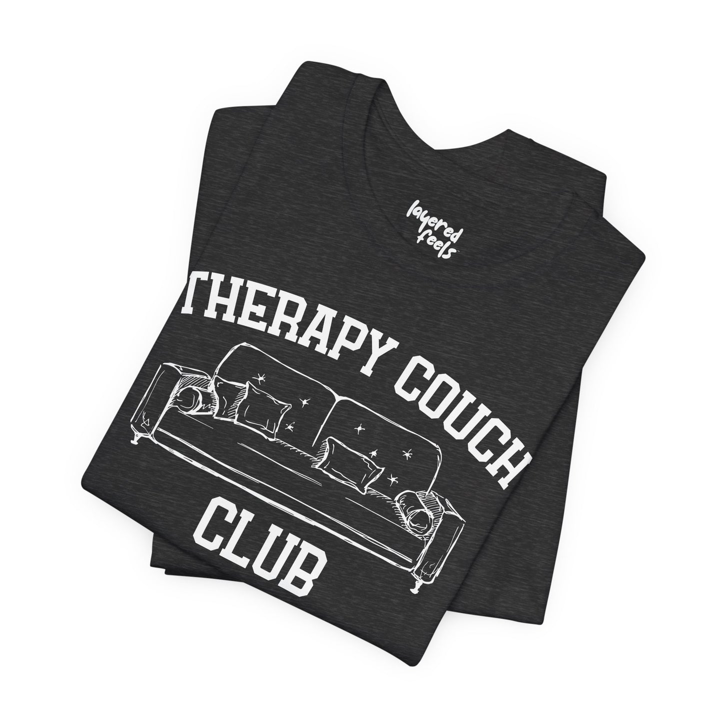 Therapy Couch Club - Unisex Jersey Short Sleeve Tee