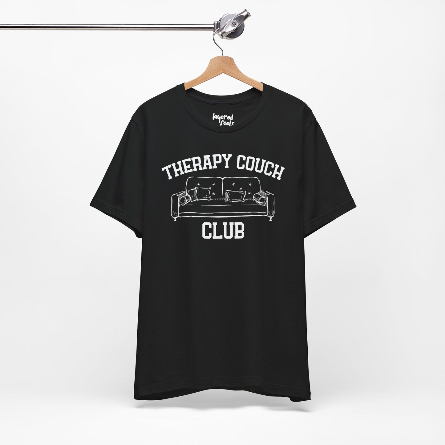Therapy Couch Club - Unisex Jersey Short Sleeve Tee