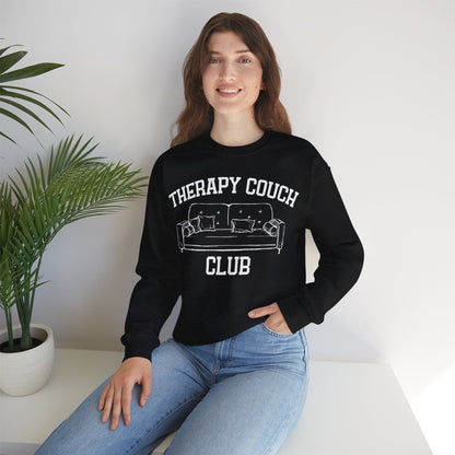 Therapy Couch Club - Unisex Crewneck Sweatshirt