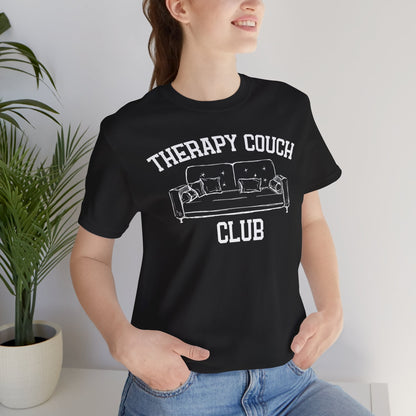 Therapy Couch Club - Unisex Jersey Short Sleeve Tee