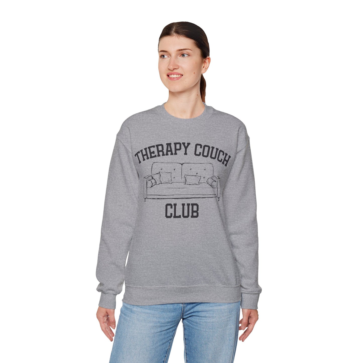 Therapy Couch Club - Unisex Crewneck Sweatshirt