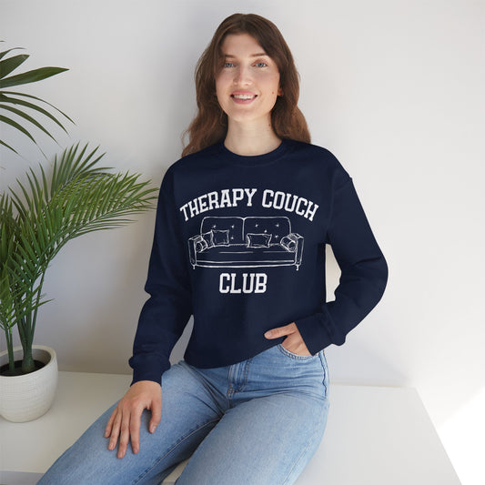 Therapy Couch Club - Unisex Crewneck Sweatshirt