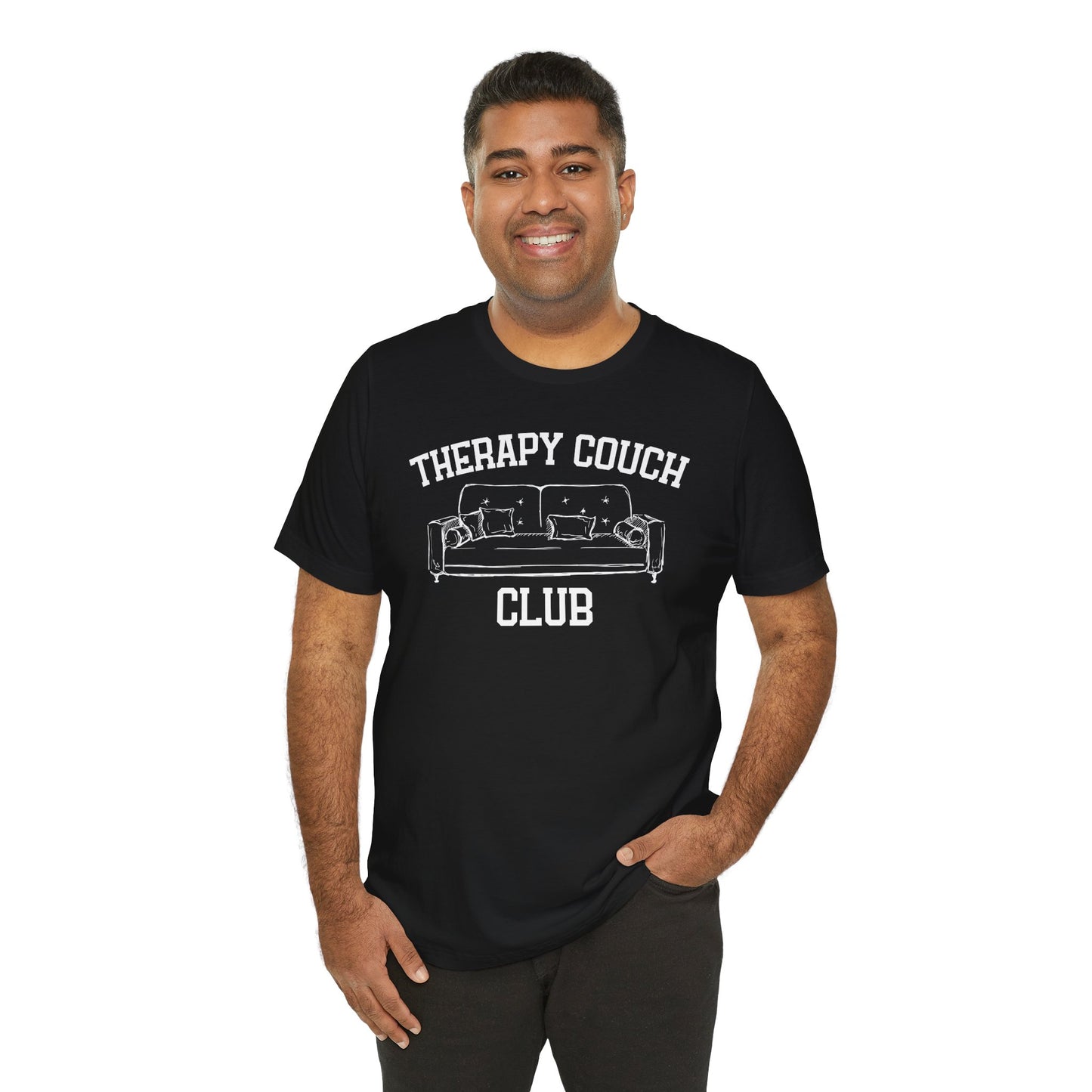 Therapy Couch Club - Unisex Jersey Short Sleeve Tee