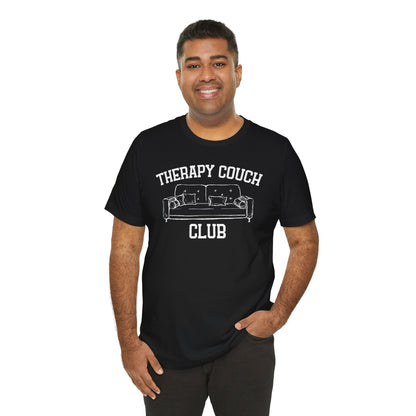 Therapy Couch Club - Unisex Jersey Short Sleeve Tee