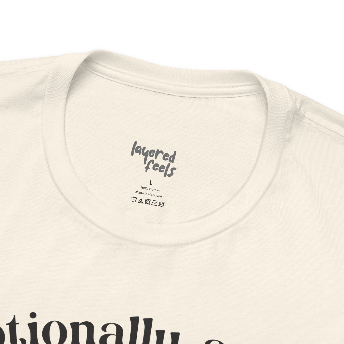 Emotionally Aware But Can't Parallel Park - Unisex Jersey Short Sleeve Tee