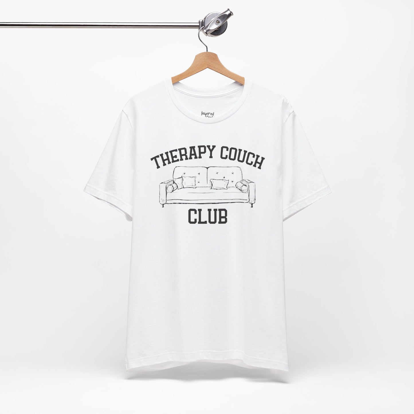 Therapy Couch Club - Unisex Jersey Short Sleeve Tee