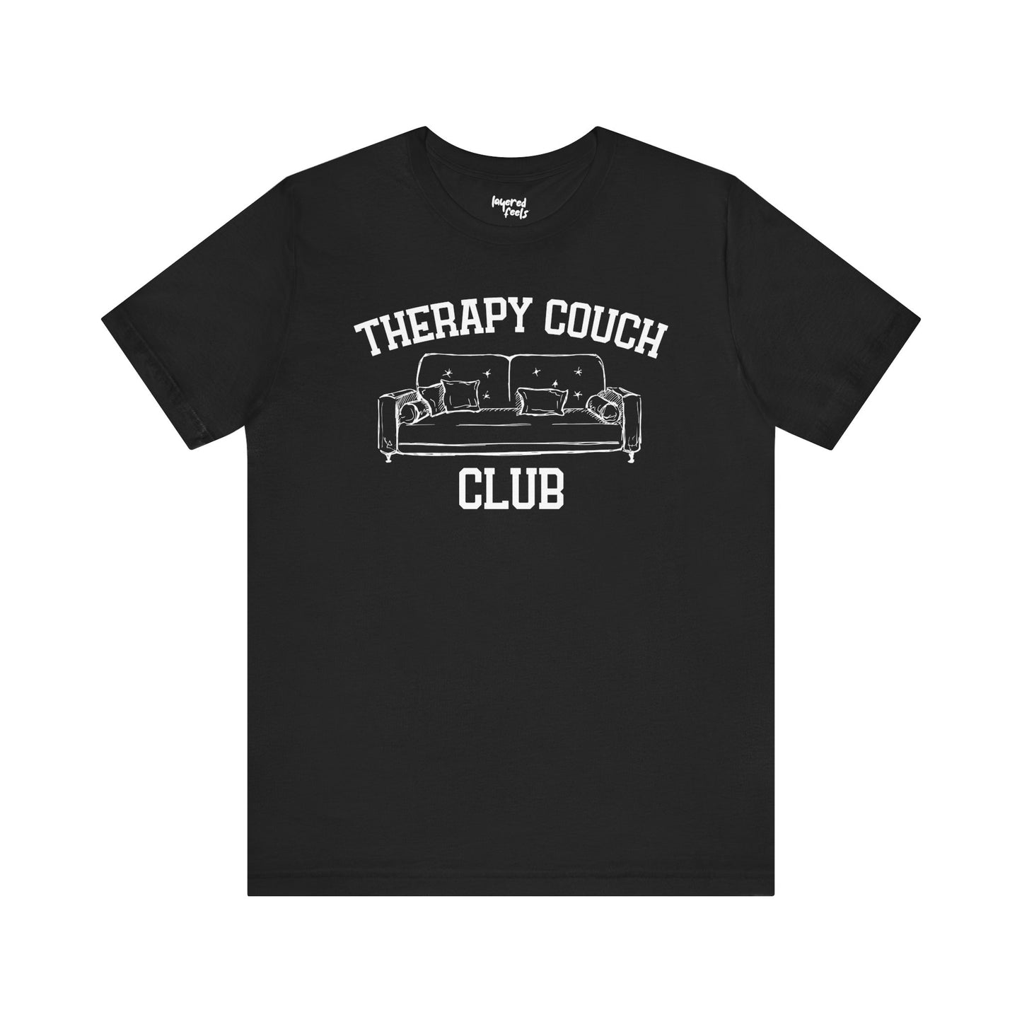Therapy Couch Club - Unisex Jersey Short Sleeve Tee