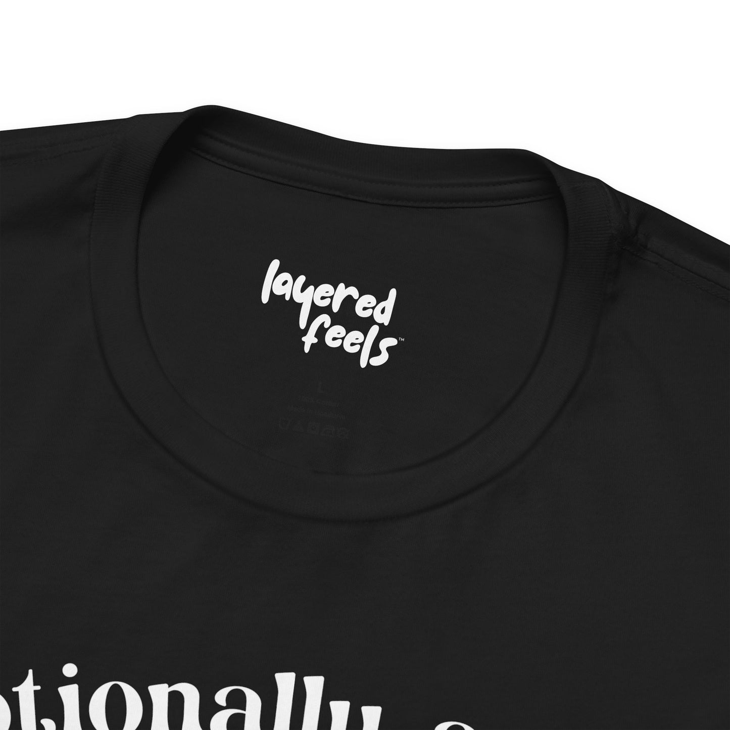 Emotionally Aware But Can't Parallel Park - Unisex Jersey Short Sleeve Tee