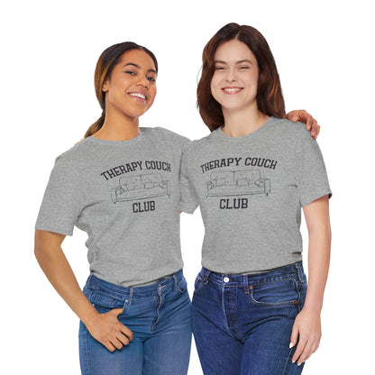 Therapy Couch Club - Unisex Jersey Short Sleeve Tee