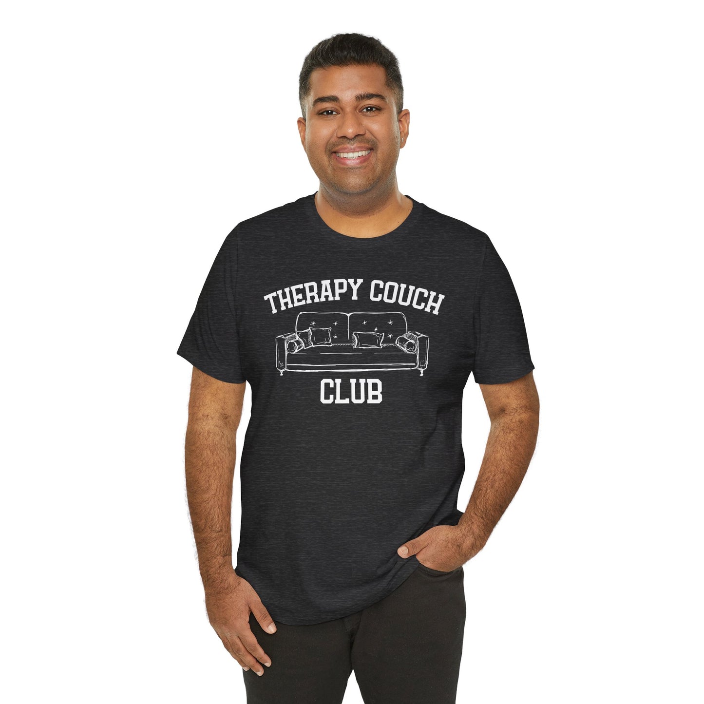 Therapy Couch Club - Unisex Jersey Short Sleeve Tee