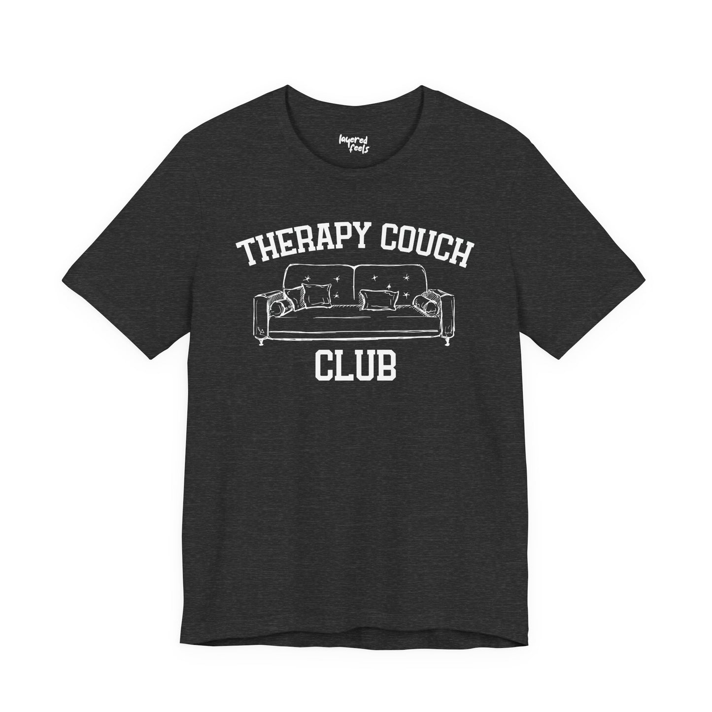 Therapy Couch Club - Unisex Jersey Short Sleeve Tee
