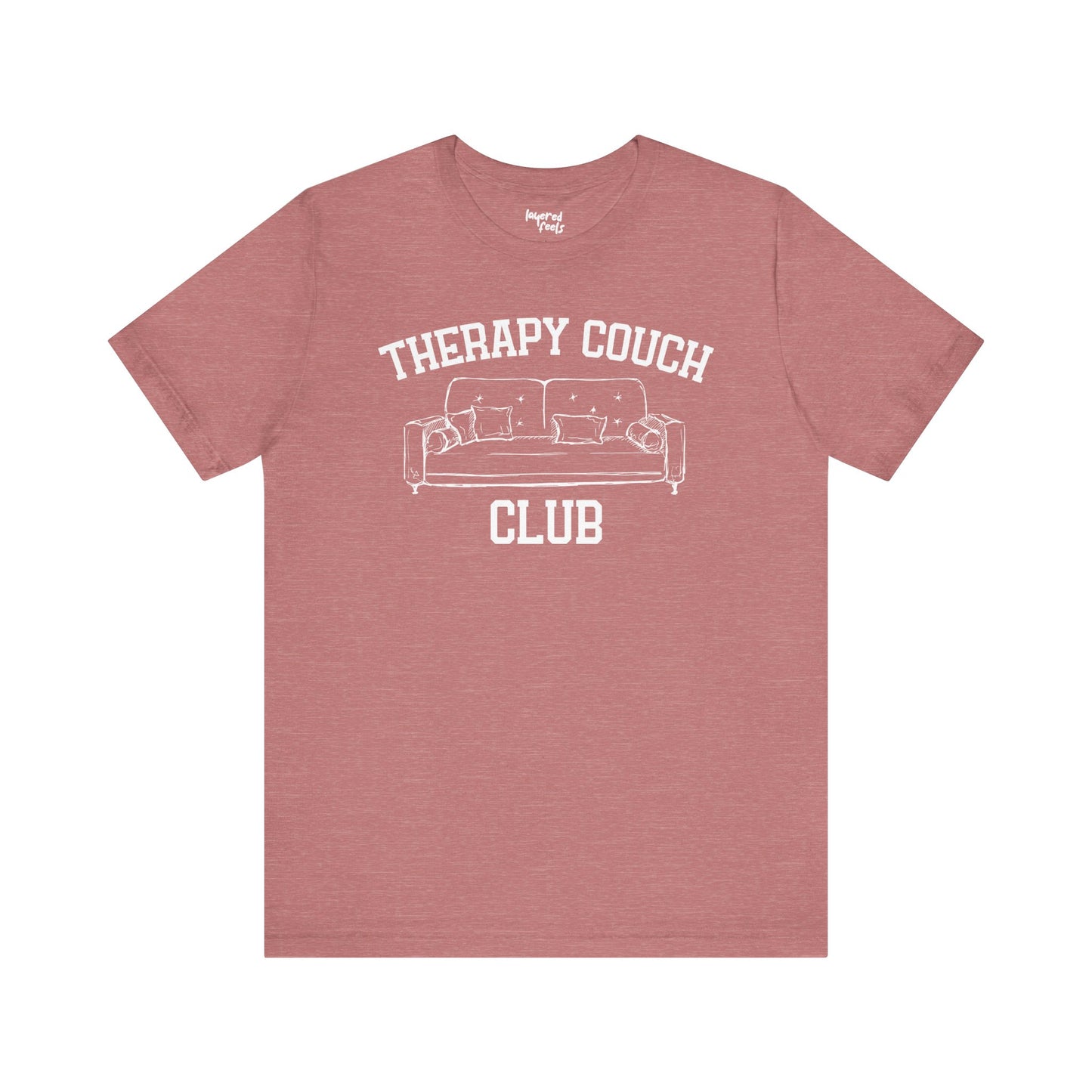 Therapy Couch Club - Unisex Jersey Short Sleeve Tee