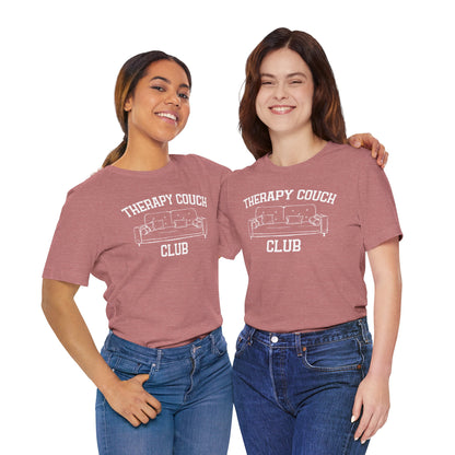 Therapy Couch Club - Unisex Jersey Short Sleeve Tee