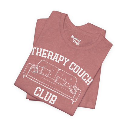 Therapy Couch Club - Unisex Jersey Short Sleeve Tee