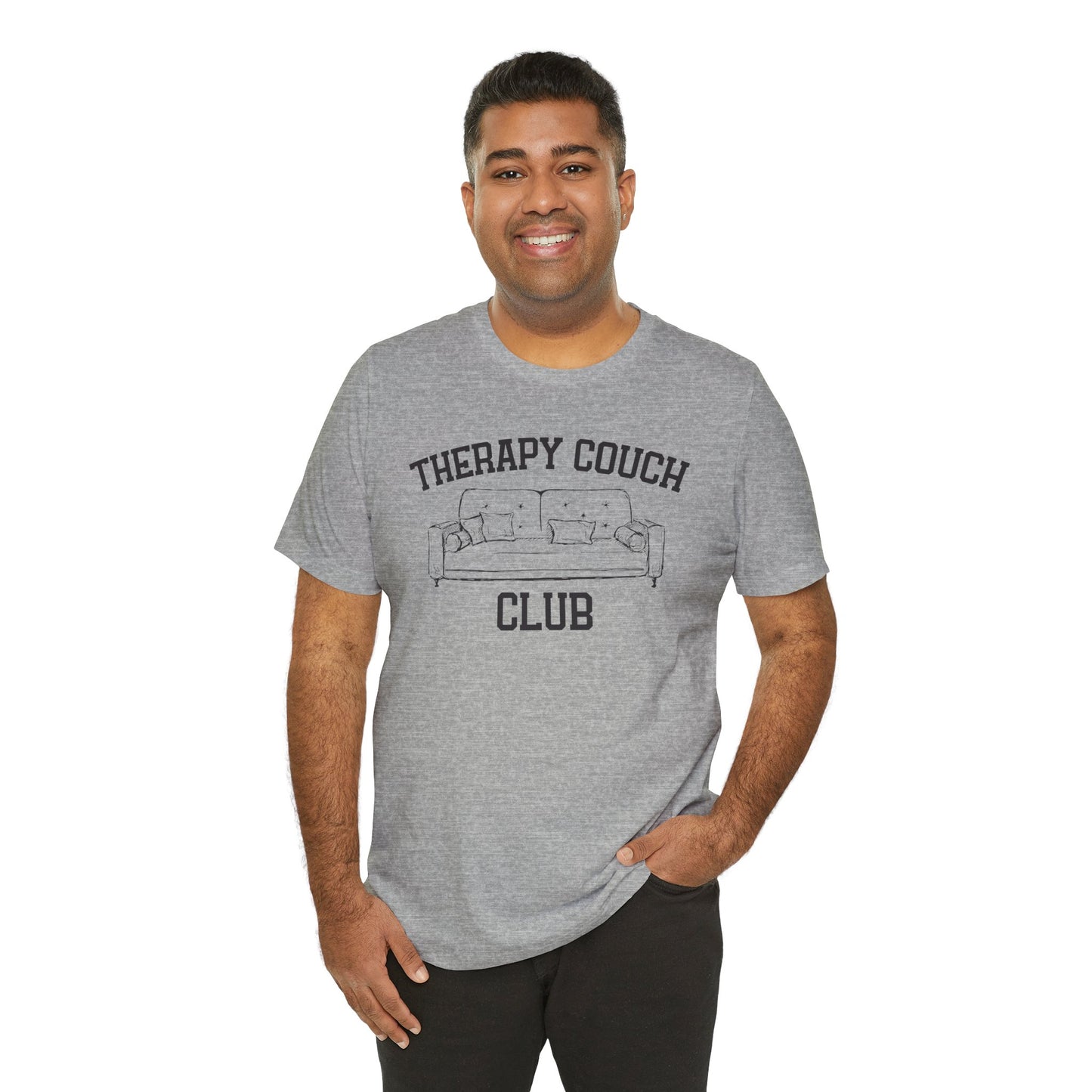 Therapy Couch Club - Unisex Jersey Short Sleeve Tee