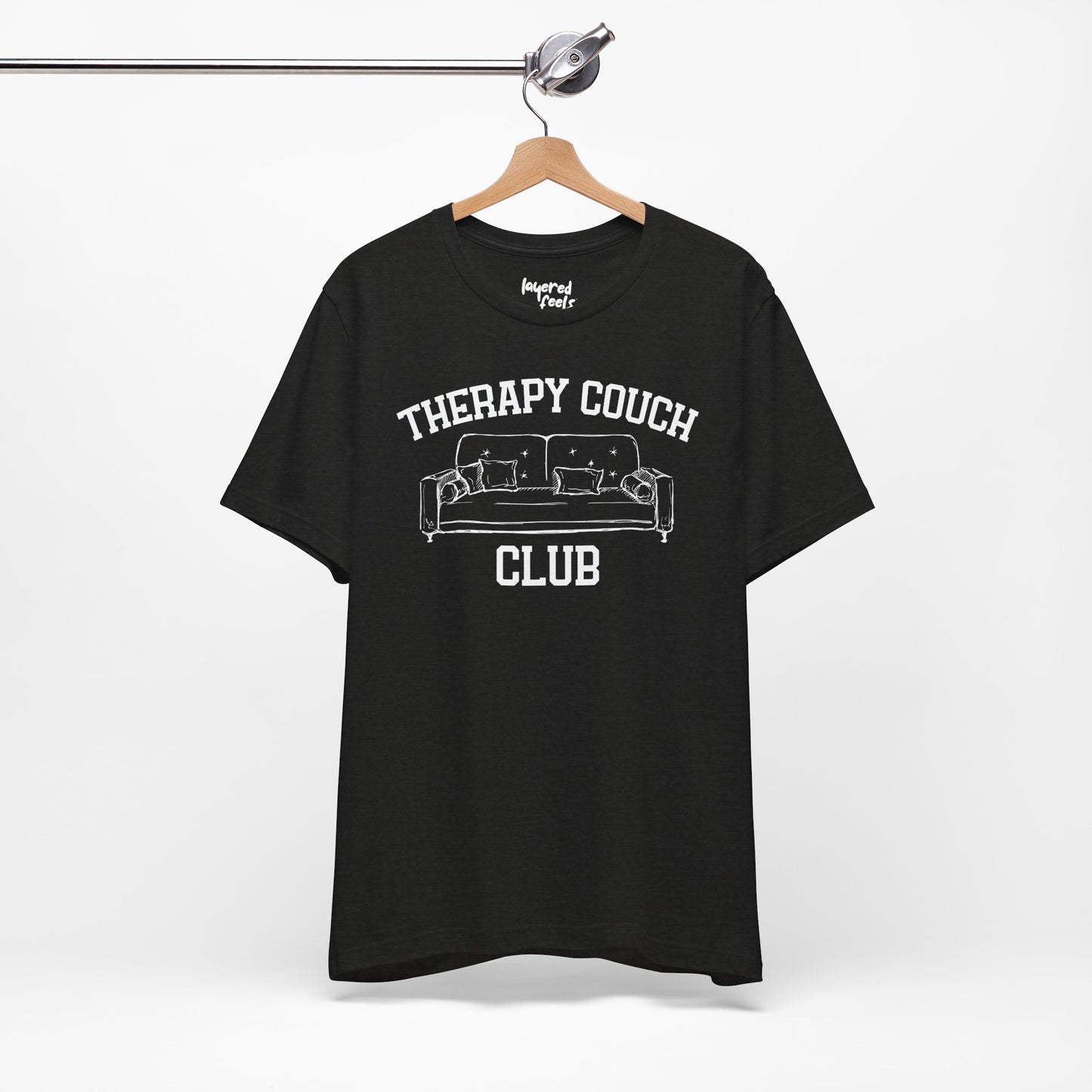 Therapy Couch Club - Unisex Jersey Short Sleeve Tee