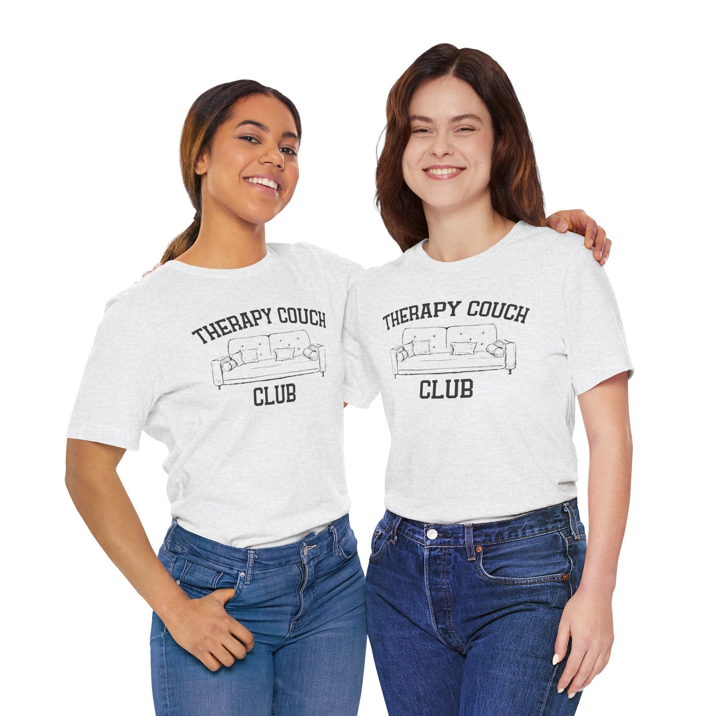 Therapy Couch Club - Unisex Jersey Short Sleeve Tee