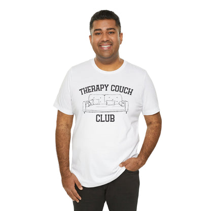 Therapy Couch Club - Unisex Jersey Short Sleeve Tee