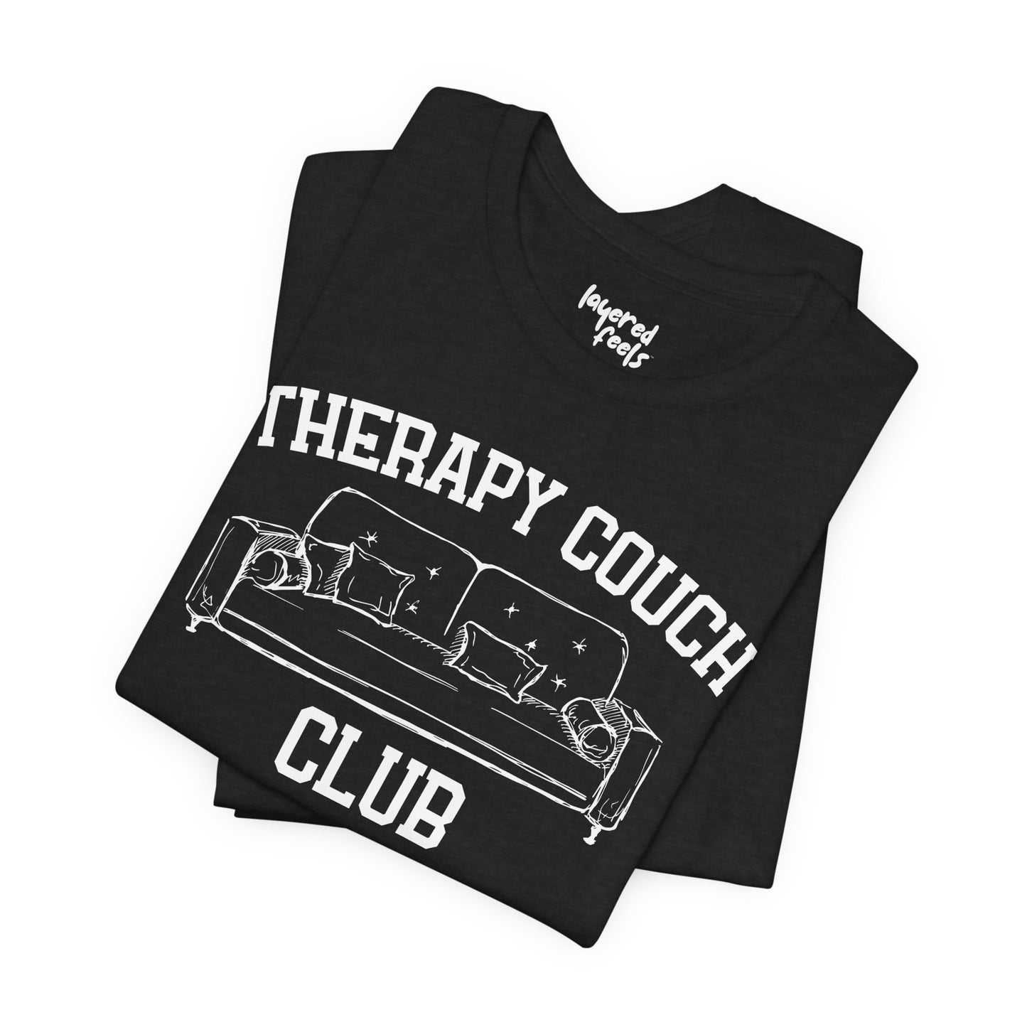 Therapy Couch Club - Unisex Jersey Short Sleeve Tee