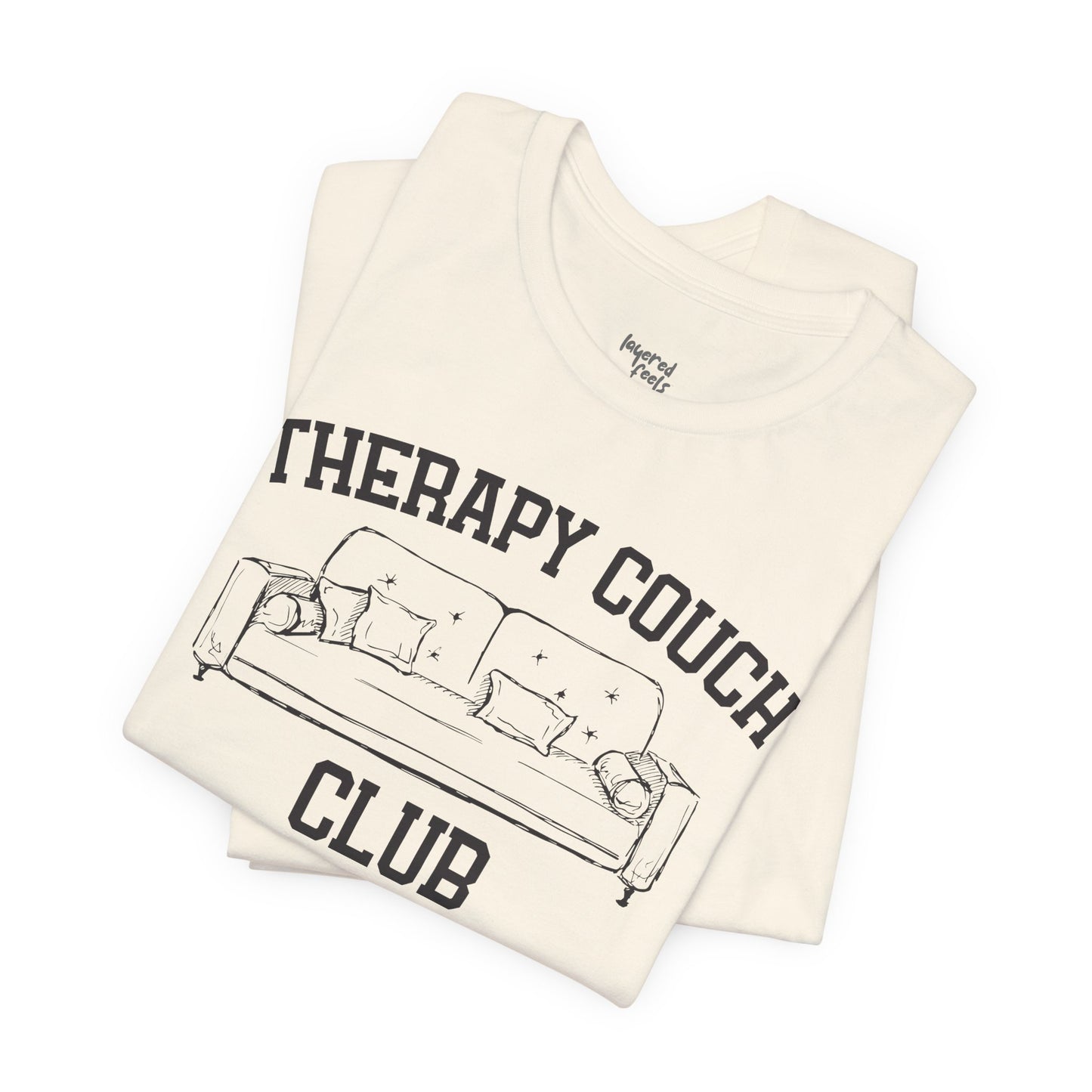 Therapy Couch Club - Unisex Jersey Short Sleeve Tee