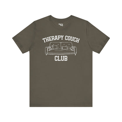 Therapy Couch Club - Unisex Jersey Short Sleeve Tee