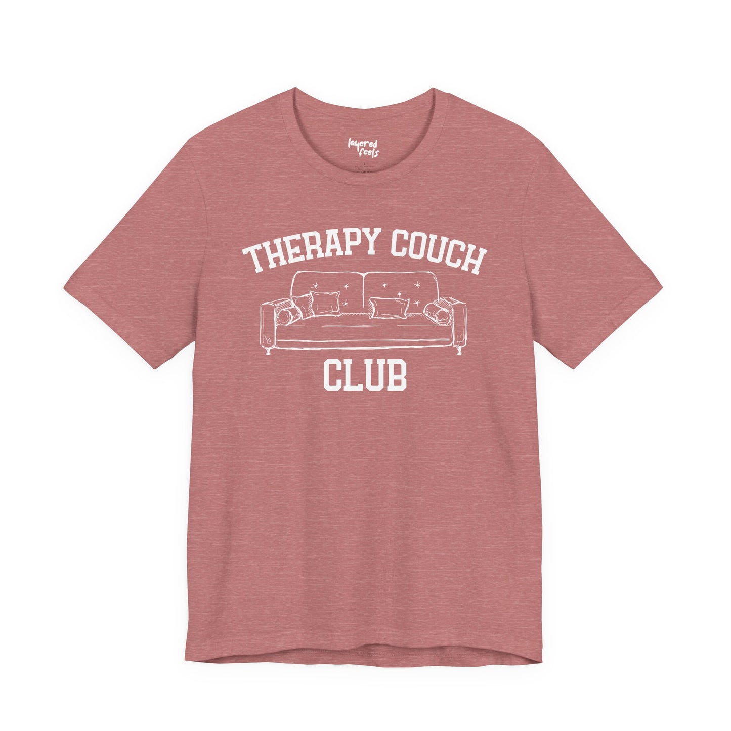 Therapy Couch Club - Unisex Jersey Short Sleeve Tee